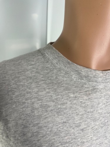 Herren BALENCIAGA POLITISCHE KAMPAGNE LOGO LOGO T-SHIRT hellgrau, weiß & rot Größe S - Bild 3 von 8