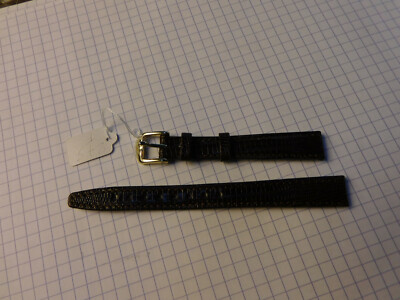 Bracelet De Montre Hirsch Reptile Royal Marron - Taille 14 - Neuf Avec étiquettes