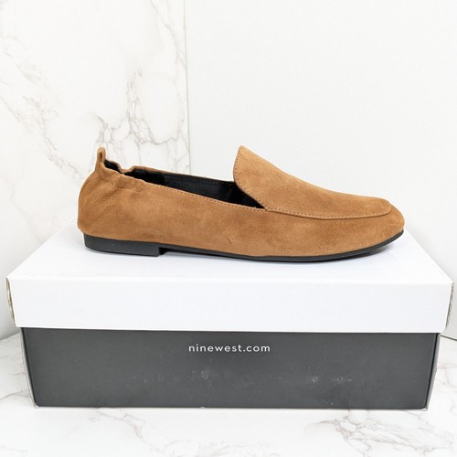 NEU Nine West Damen Haylee Cognac Wildleder Komfort Halbschuh Größe 5M - Bild 10 von 10