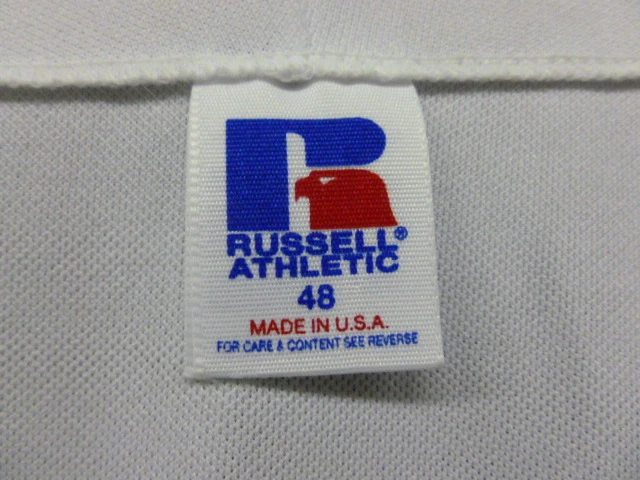 Camiseta deportiva firmada por Paul Lo Duca de los Dodgers de Los Ángeles MLB Russel 48 JSA L45986 Foto 4 de 4