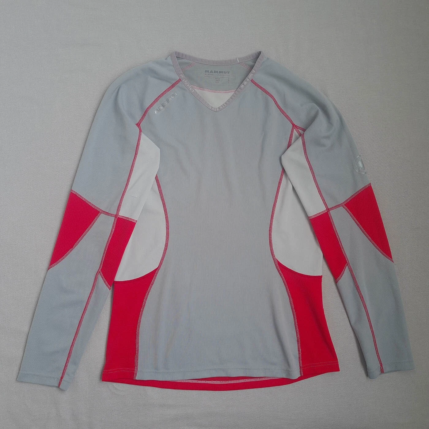 Mammut Alpine Underwear Womens Merino Wool Blend Base Layer Top Size M T-Shirt