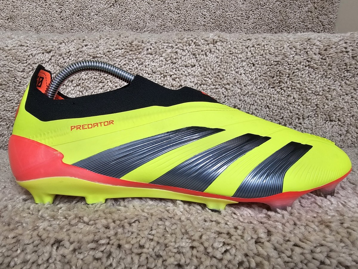 Adidas Predator 24 Elite Laceless FG Energy Citrus Soccer Adidas Predator 24 Elite Laceless FG Energy Citrus Soccer