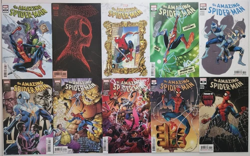 Amazing Spider-Man 2018 #49, 55 2nd Print, 59, 62-66, 70 NM RUN SET Kings Ransom
