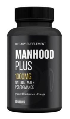 Manhood Plus Capsules - Support for Enhanced Energy and Vitality ( 1 Pack )