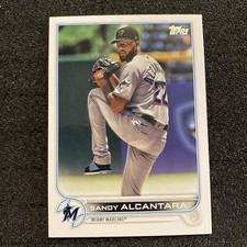 2022 Topps Series 2 - #606 Sandy Alcantara