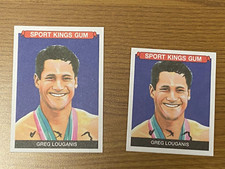 2023 Sport Kings Volume 4 Greg Louganis #137 Olympic Diving Gold Medal plus mini