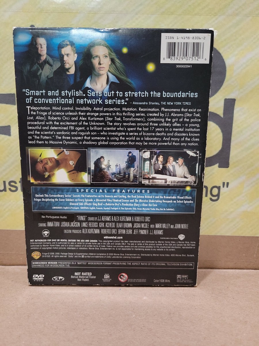 USED* FRINGE: THE COMPLETE FIRST SEASON 7-DISC SET (DVD