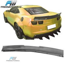 Fits 10-13 Chevy Camaro Duckbill Carbon Fiber Print Rear Trunk Spoiler Wing