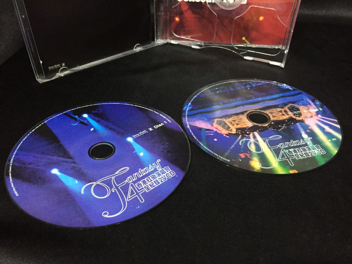 F4 Fantasy Live Concert World Tour At Hong Kong Coliseum 2VCD