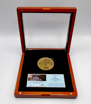 Disney Legends D23 Expo 2011 Bronze Medallion Coin Limited Edition 167 of 300