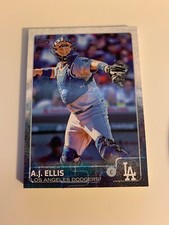 2015 Topps Series 2 #429 A.J. Ellis Los Angeles Dodgers
