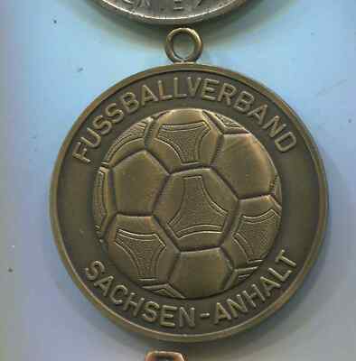 Orden Fussballverband Sachsen-A Hallen-BM 1994 Bronze 50mm (ko194)           