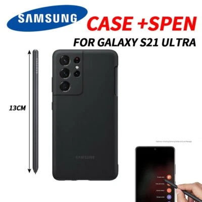 Samsung Galaxy S21 Ultra 5G Cover Case Holder SPen Stylus Pen S Pen Slot LOT FR - Photo 1/4