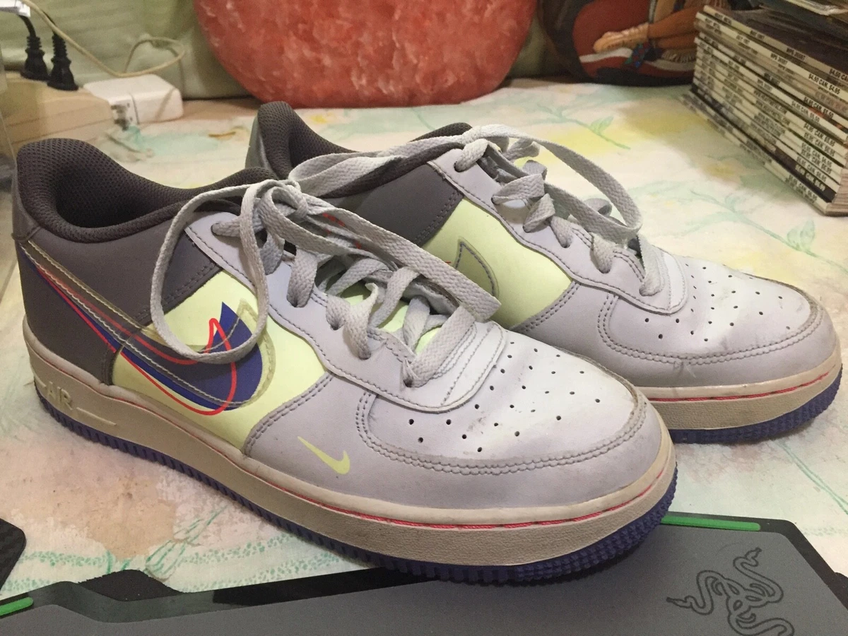 Nike Air Force 1 LV8 Basketball Dunk Smash Shoes Kids Size 7Y UK 6