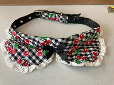 Maid Themed Cherry Dog Collar