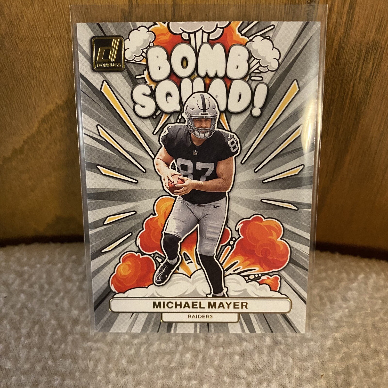 2023 Donruss Michael Mayer Bomb Squad #BS-29 Las Vegas Raiders RC
