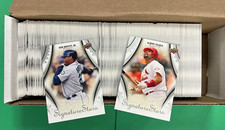 LOT OF (370) 2009 UPPER DECK SIGNATURE STARS BASEBALL HOFER, RC, STARS, BASE