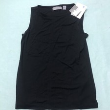 Liz Claiborne Black Sleeveless Tank-Style Top