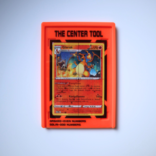 Karten Zentrierhilfe mit Justierhilfe - Pokémon Grading Centering Tool PSA PGS - Bild 2 von 4