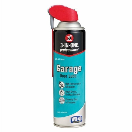 Garage Door Lubricant Spray 300g Silicone Grease Squeaky Hinge Roller Track Main - Picture 6 of 13