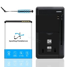 NEW High Quality 1520mAh Standard Battery Charger Stylus f Alcatel GO FLIP 4044L