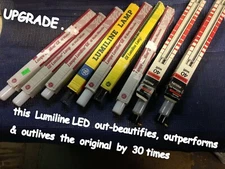 LUMILINE Original LED UPGRADE~5th GEN Bulb~Similar Light~Superior Life - 2 Sizes