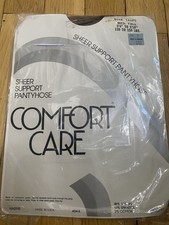 Vintage Nylons Panty Hose Size Med. Tall Comfort Care Taupe NEW