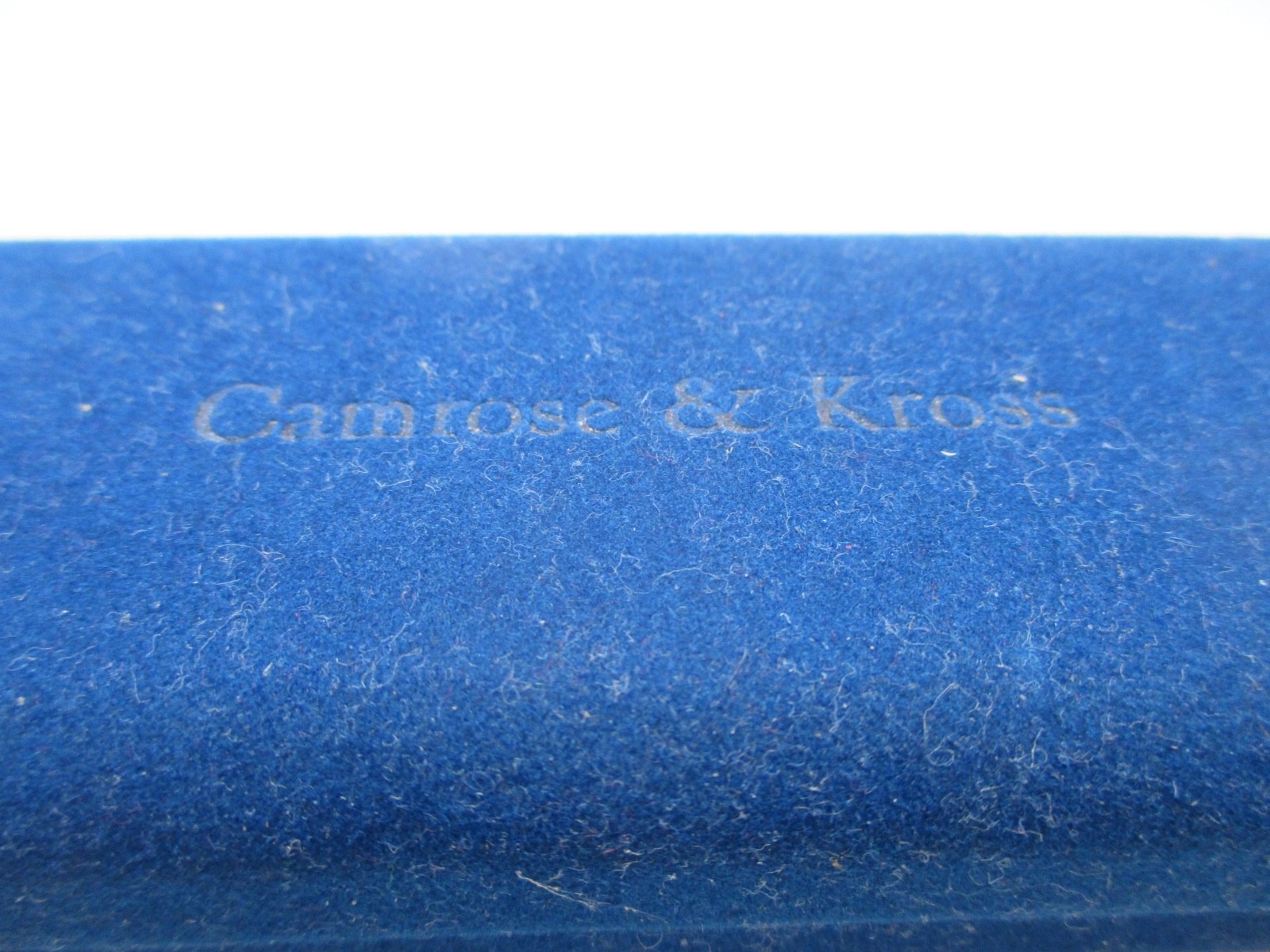 VTG Camrose & Kross JBK Blue Rhinestone Mesh Bracelet w/Matching Earrings NIB