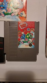 Vintage 1988 Bubble Bobble Game for Nintendo NES w/Box and Manual Complete 