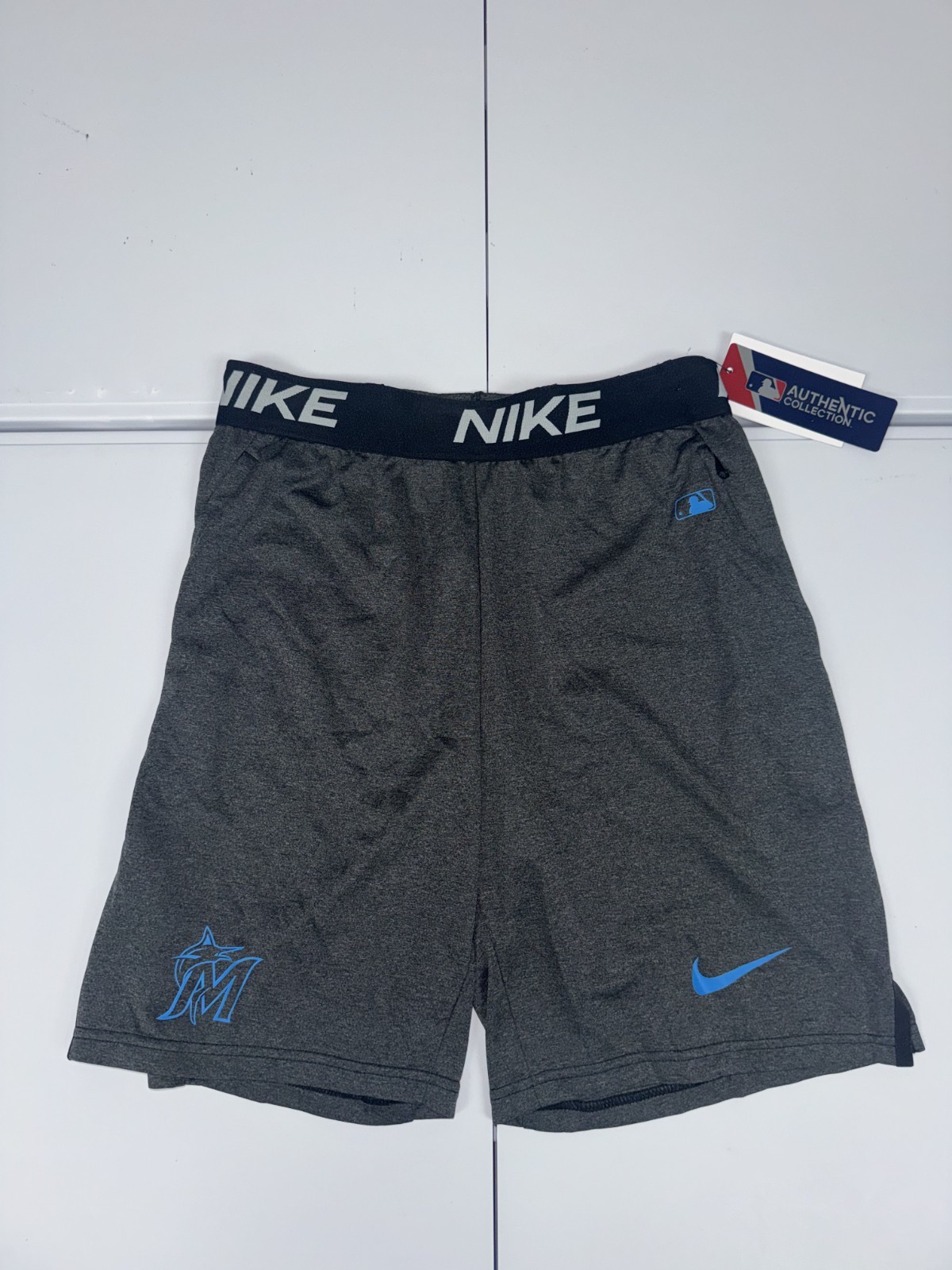 Men's Nike Miami Marlins Authentic Collection Shorts Size S $60 NWT