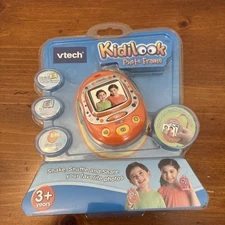 Vtech Orange Kidilook Photo Frame Shake Shuffle and Share Digital Photos Sealed