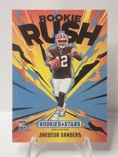 Shedeur Sanders 1/1 Rookie Card Rookies & Stars Rookie Rush 1 of 1 🔥💎💥🔥