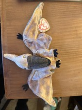 Ty Original Beanie Baby Swoop™ the Pterodactyl 2000 P.E Pellets W/Tag Error