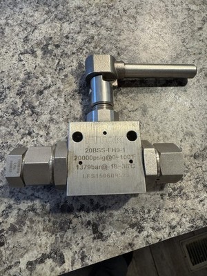 Fitok 15BSS-FH9-6-1 Ball Valve
