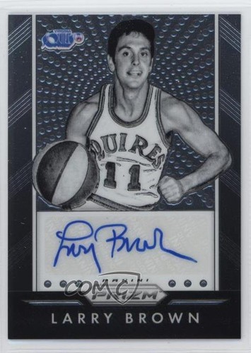Larry Brown #LBR 2015 Panini Prizm Autographs card