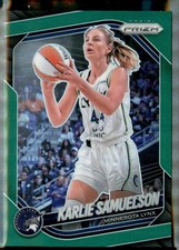 2025 Panini Prizm WNBA #102 Karlie Samuelson Green Prizms
