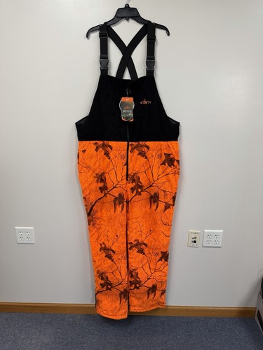 Habit Cedar Ranch Insulated Bib 2XL Blaze & Black