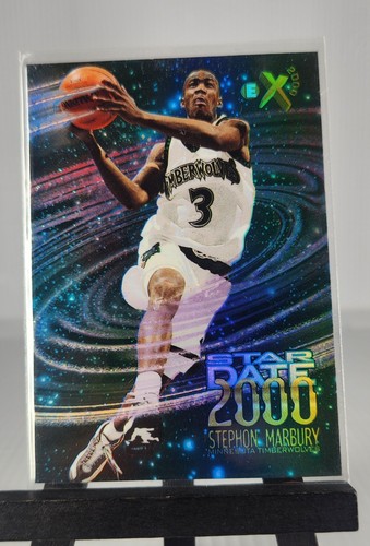 1997 Skybox E-x 2000 Stephen Marbury Stardate 2000 10 Of 15 Minnesota...