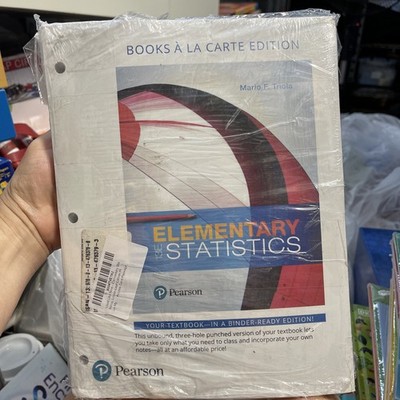 Elementary Statistics, Books A La Carte Edition (13th Edition) Triola Loose-leaf