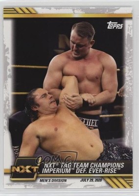 2021 Topps WWE NXT NXT Tag Team Champions Imperium def Ever-Rise #51 0kb5
