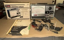 Vintage Sears Penske Automotive Analyzer Model 161.21042 W/ Box, Cords, & Manual