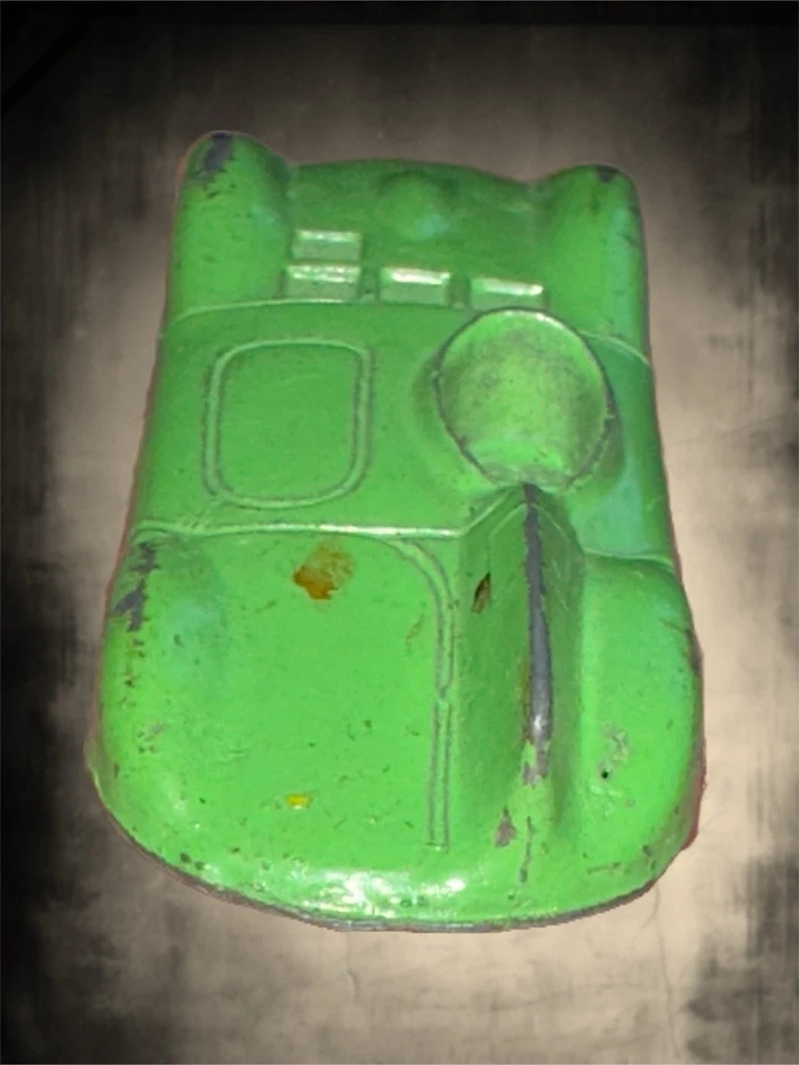 Juguete Tootsie de colección Jaguar D-Type Le Mans coche de carreras verde metal fundido a presión hecho en EE. UU. Foto 4 de 4