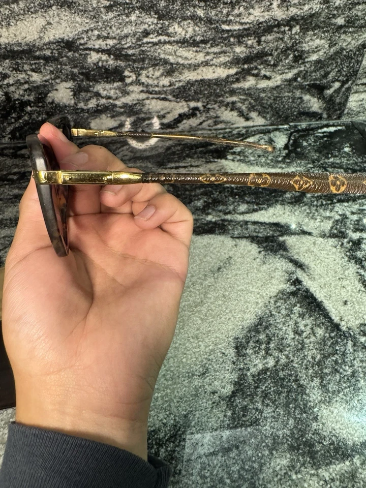 Louis Vuitton Women's Vintage Sunglasses - Image 3 of 4