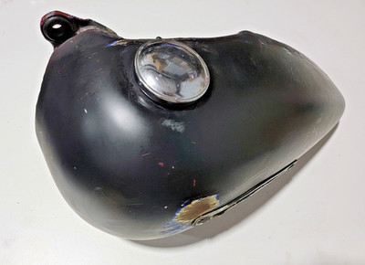 Left Side Fuel Gas Split Tank 1984-1999 Harley Davidson Softail Soft Tail  FXST