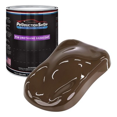 ProductionShop 1 Gallon Chocolate Brown Performance Basecoat Auto Paint