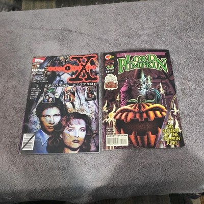 Topps Comics The X-Files Special Edition #1 Mulder Scully Lord Pumpkin Lot