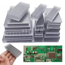 Aluminium Heatsink - Electronics-Amplifier-Audio Project Cooling Fin Cooler