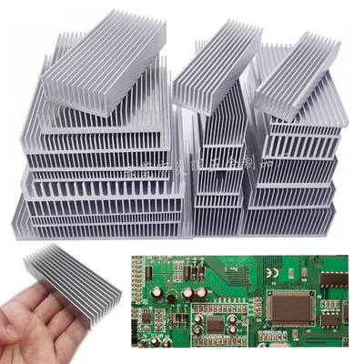 #ad Aluminium Heatsink Electronics Amplifier Audio Project Cooling Fin Cooler $81.58