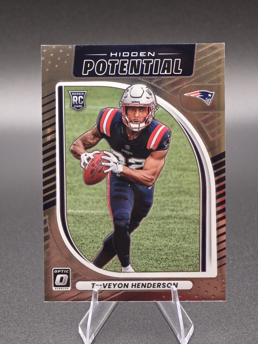 2025 Donruss Optic Hidden Potential Treveyon Henderson #13 Rookie