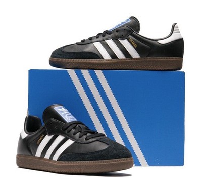 NEU - Adidas - Samba OG Originals - Gr. 47 1/3 - Sneaker - schwarz weiß